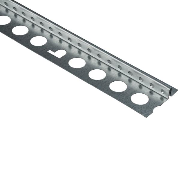Stucstop/aansluitprofiel verzinkt staal L= 2500mm - 1316-2.50