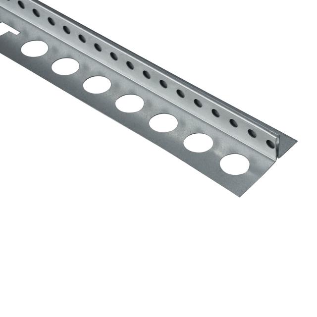 Stucstop/aansluitprofiel verzinkt staal L= 3000mm - 1328-3.00