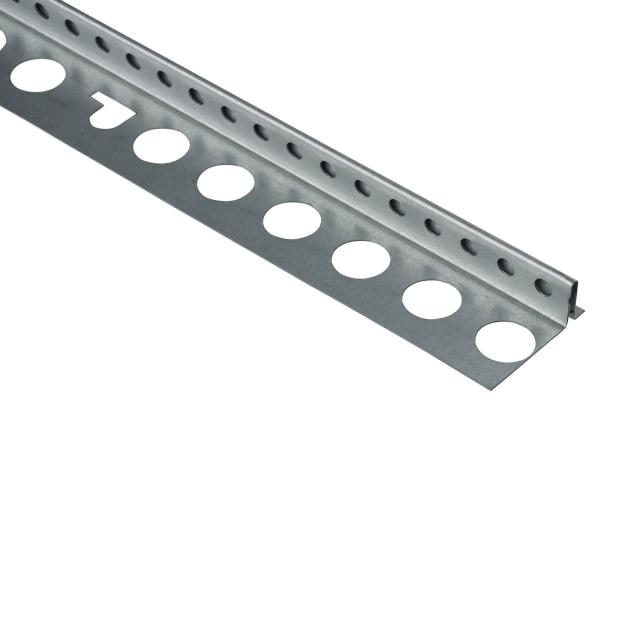 Stucstop/aansluitprofiel verzinkt staal L= 2500mm - 1371-2.50