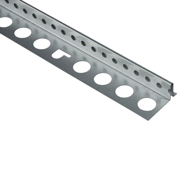 Stucstop/aansluitprofiel verzinkt staal L= 3000mm - 1377-3.00