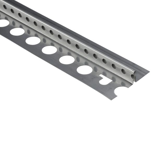 Stucstop/aansluitprofiel rvs L= 2500mm - 2263-2.50
