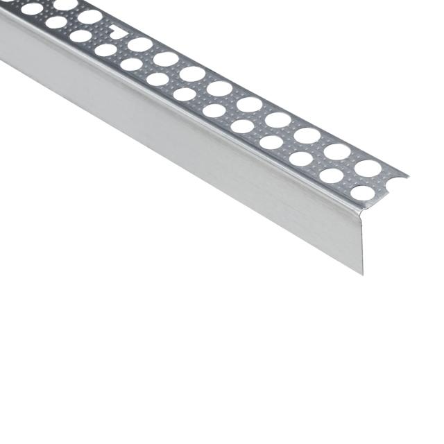 Hoekbeschermer aluminium L= 2500mm - 9002-2.50
