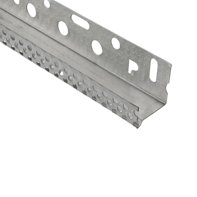 Sokkelprofiel aluminium blank L= 2500mm - 90603-2.50