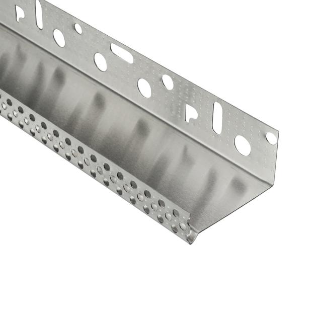 Sokkelprofiel aluminium blank L= 2500mm - 90606-2.50