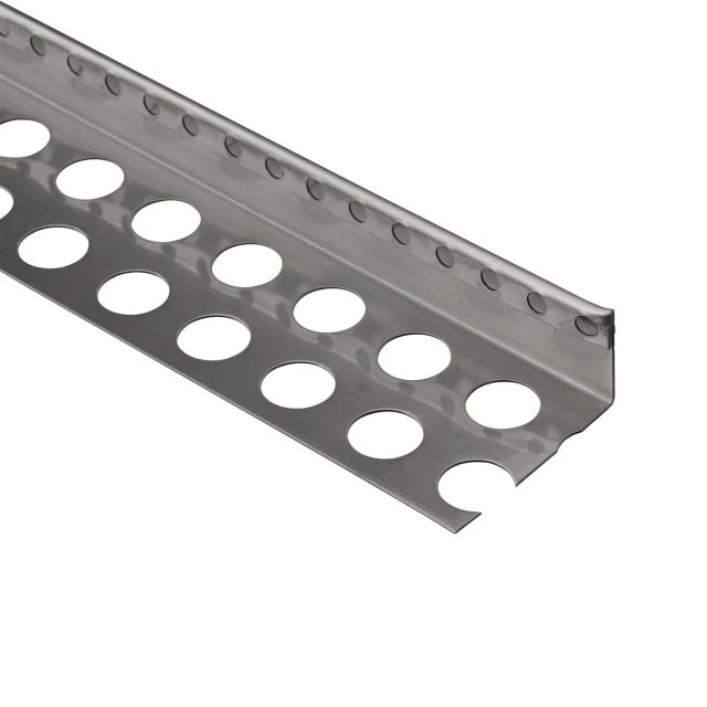 Stucstopprofiel rvs L= 3000mm - 2233-3.00