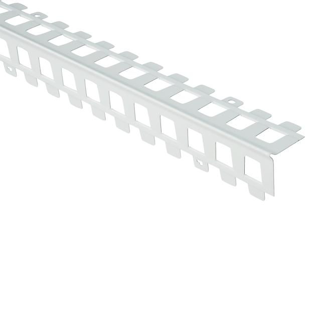 Hoekbeschermer 10mm aluminium wit L= 3000mm - 91081-3.00