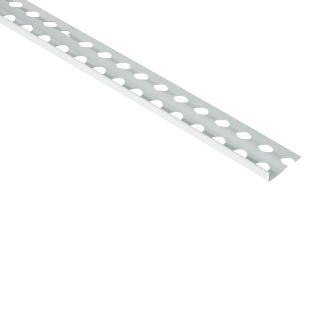 Stucstopprofiel aluminium L= 2500mm - 9123-2.50