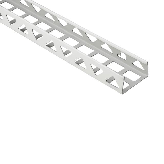 Decoratievoegprofiel aluminium wit L= 2500mm - 9295-2.50-WIT