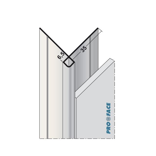 Proface -CORNEX ARAL aluminium blank L= 3055mm - C65-ARAL305