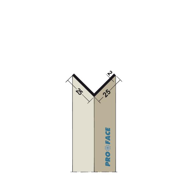 Proface -CORNEQ P hard pvc wit L= 2500mm - CQ250-PW250