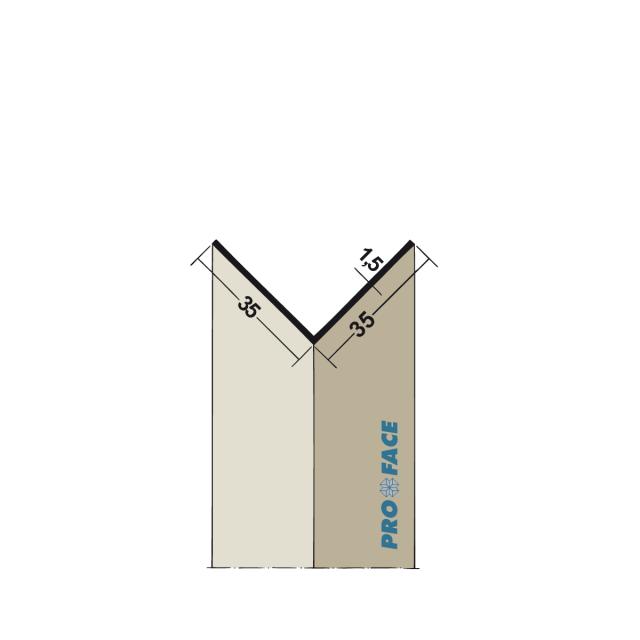 Proface -CORNEQ P hard pvc wit L= 2500mm - CQ350-PW250