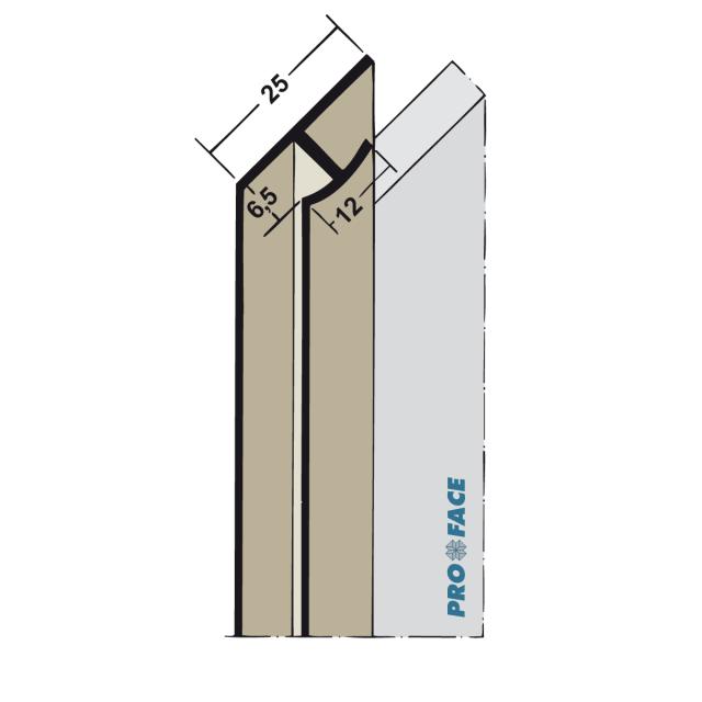 Proface -YOIN-HC P hard pvc wit L= 2500mm - HC65-PW250