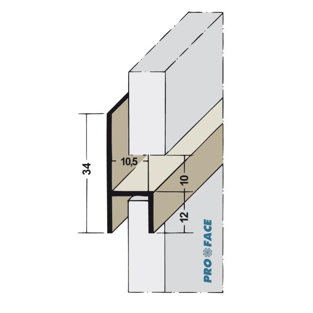 Proface -YOIN-HS P hard pvc wit L= 2500mm - HS105-PW250