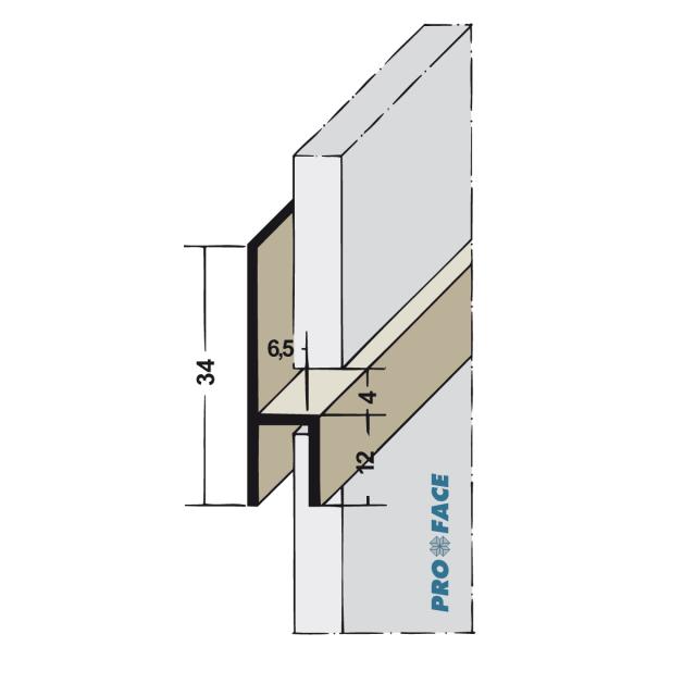 Proface -YOIN-HS P hard pvc wit L= 2500mm - HS65-PW250