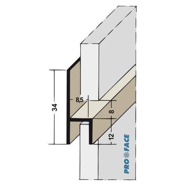 Proface -YOIN-HS P hard pvc wit L= 2500mm - HS85-PW250