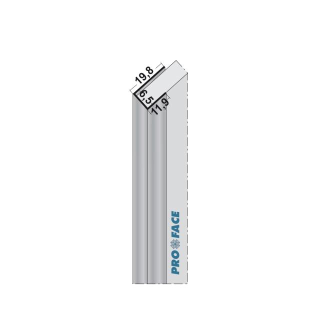 Proface -YOIN-U AW aluminium wit L= 3055mm - U65-AW305