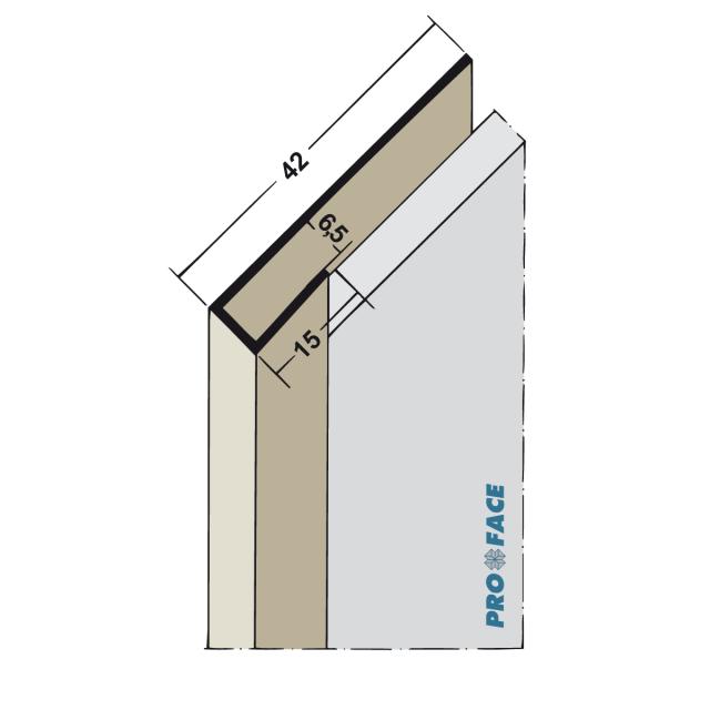 Proface -YOIN-U P hard pvc wit L= 2500mm - U65-PW250