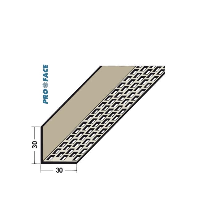 Proface -VENTILEX P pvc bruin L= 2500mm - VX300-PBR250