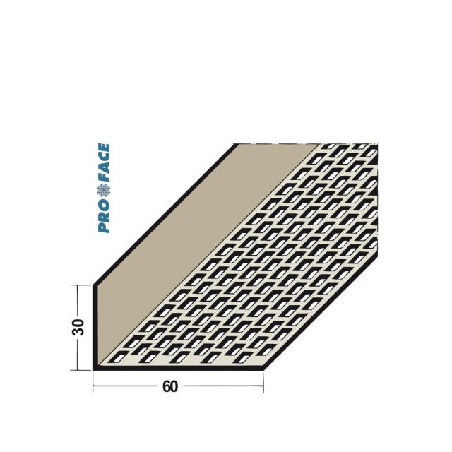 Proface -VENTILEX P hard pvc zwart L= 2500mm - VX600-PBL250