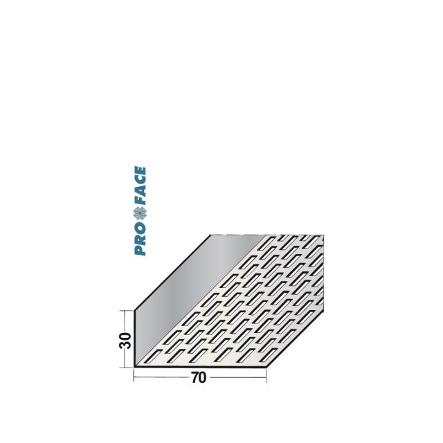 Proface -VENTILEX A aluminium blank L= 2500mm - VX700-A250