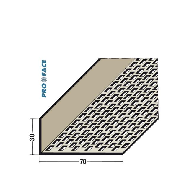 Proface -VENTILEX P hard pvc wit L= 2500mm - VX700-PW250