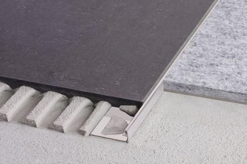 SCHIENE-ES rvs roestvast staal geborsteld L= 3000mm - ES100EB-3.00