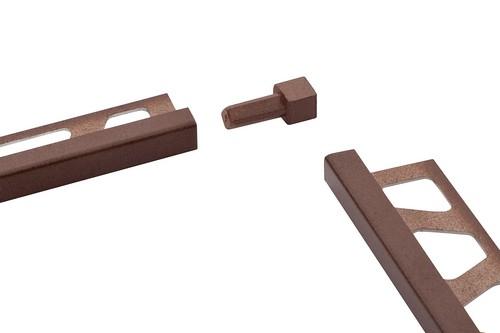 QUADEC-EV/TS aluminium structuur gecoat beigegrijs - EV-Q110TSBG