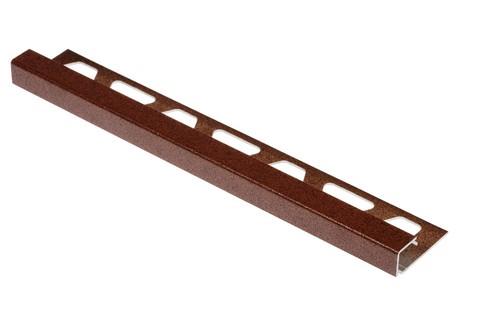 QUADEC-TS aluminium structuur-gecoat roestbruin L= 2500mm - Q80TSR-2.50