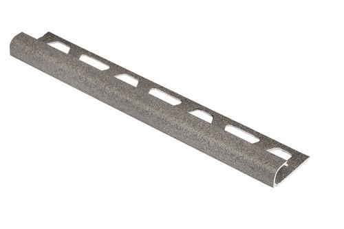 RONDEC-TS aluminium structuur-gecoat steengrijs L= 2500mm - RO125TSSG-2.50