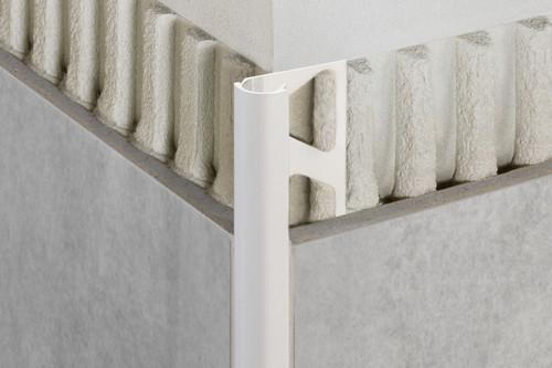 RONDEC-AC aluminium pastelgrijs L= 2500mm - RO60PG-2.50