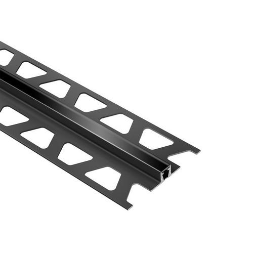DILEX-BWB hard pvc grafiet zwart L= 2500mm - BWB125GS-2.50