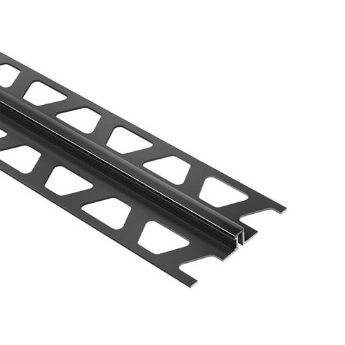 DILEX-BWS hard pvc grafiet zwart L= 2500mm - BWS100GS-2.50