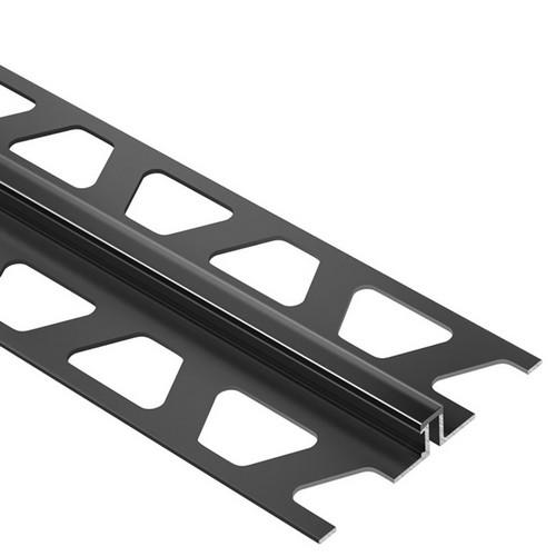 DILEX-BWS hard pvc grafiet zwart L= 2500mm - BWS45GS-2.50