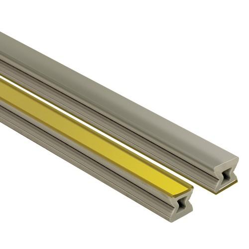 DILEX-EZ 6 hard pvc messinginleg/gr L= 2500mm - EZM-G6-2.50