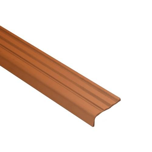 TREP-PE26 hard pvc notenbruin L= 2500mm - PE26-NB-2.50