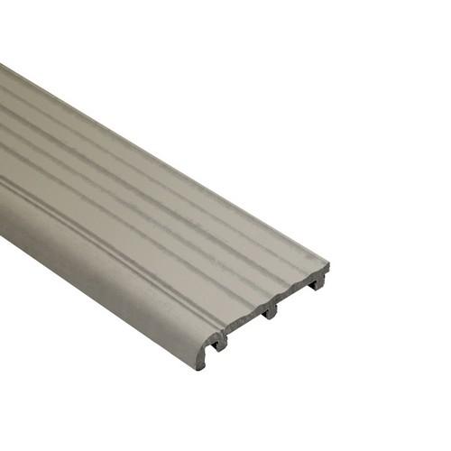 TREP-PE52 hard pvc grijs L= 2500mm - PE52-G-2.50