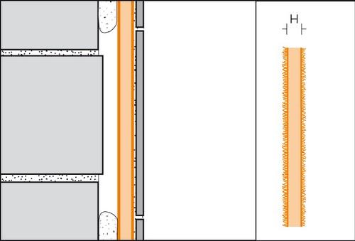KERDI-BOARD Verzamel pallet H=5/9/12,5/19/28/38/50mm L=2600mm - KB2600MP3