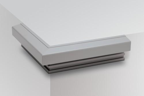 Bara-RTP/E 90gr aluminium pastelgrijs - E90-RTP65PG-1.00