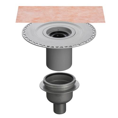 KERDI-DRAIN Bodemafvoerset verticaal met stankafsluiter - KDBV50GVB