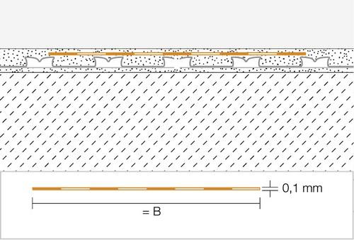 KERDI-KEBA polyethyleen rol 5 m1 - KEBA100-85-5M