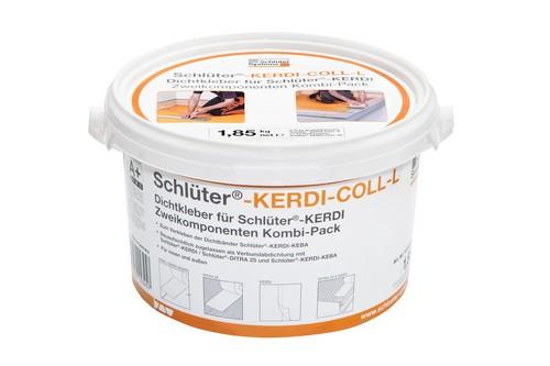 KERDI-COLL-L185 afdichtingslijm langere verlijmbaarheidstijd emmer 1,85 kg - KERDI-COLL-185