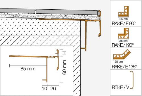 BARA-RAKE L= 2500mm - RAKE21PG