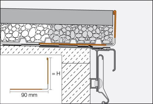 BARA-RWL L= 2500mm - RWL120PG