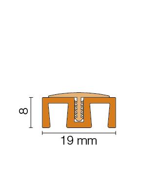 Showerprofile-WSC L= 1000mm - SPWSC16GS-1.00
