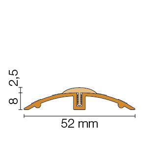 Showerprofile-WSC L= 1000mm - SPWSC16GS-1.00