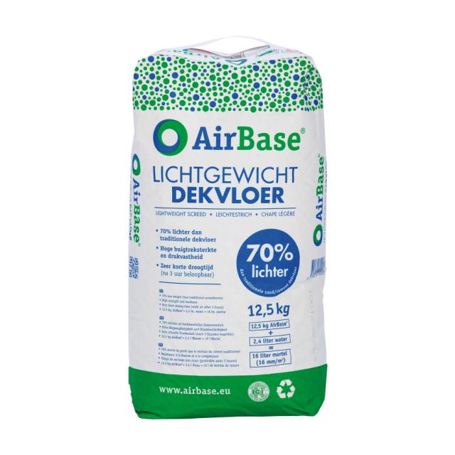 Airbase lichtgewicht dekvloerenmortel - AIRBASE zak 12,5 kg