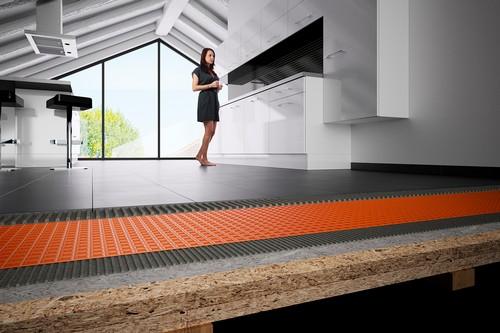 Ontkoppelingsmat 1m breed hard pvc rol 30 m1 - D30M