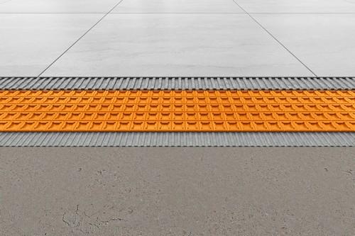 Ontkoppelingsmat 1m breed hard pvc rol 30 m1 - D30M