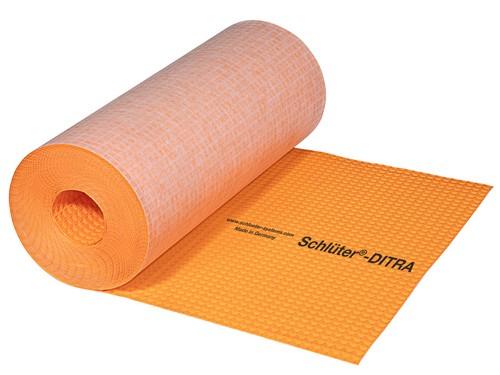 Ontkoppelingsmat 1m breed hard pvc rol 30 m1 - D30M