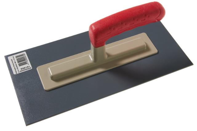 Plasticspaan rood handvat hard 3 mm 140x280 mm